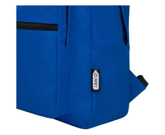 Рюкзак Retrend из переработанного ПЭТ, 12053253, Цвет: ярко-синий, изображение 4