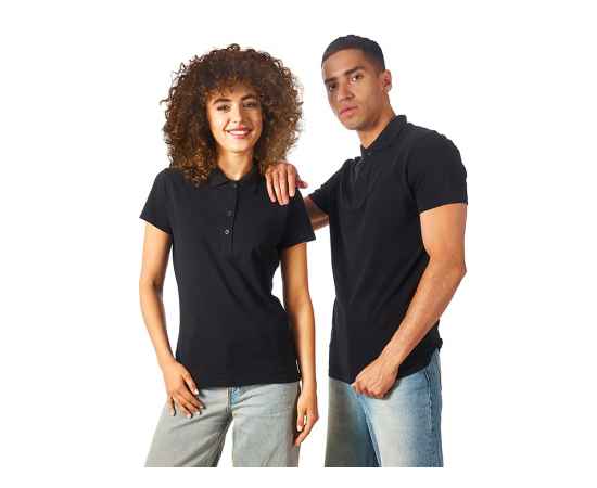 Рубашка поло First 2.0 женская, S, 31094N99S, Цвет: черный, Размер: S, изображение 5