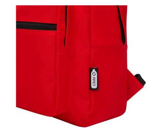 Рюкзак Retrend из переработанного ПЭТ, 12053221, Цвет: красный, изображение 4