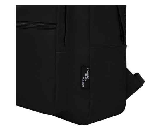 Рюкзак Retrend из переработанного ПЭТ, 12053290, Цвет: черный, изображение 5