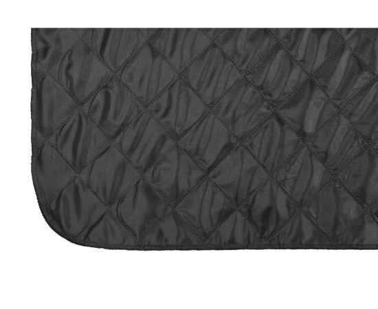 Стеганый плед для пикника Garment, 836517, Цвет: черный, изображение 3
