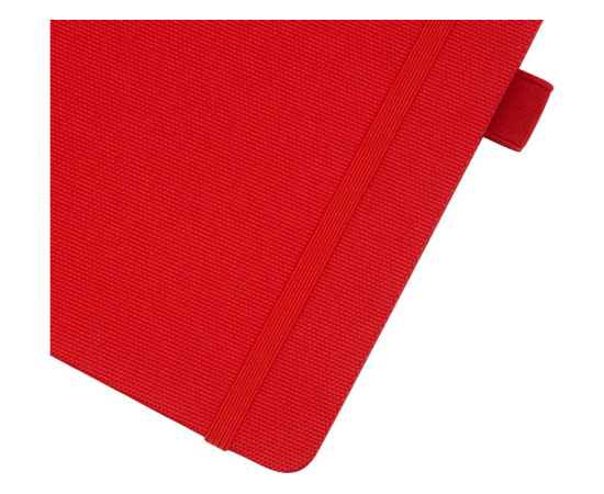Блокнот А5 Honua из переработанных материалов, 10776321, Цвет: красный, изображение 6