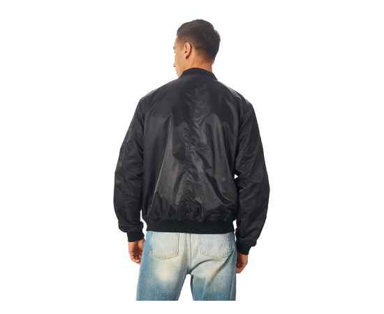 Куртка бомбер Antwerpen унисекс, 2XL, 8064992XL, Цвет: черный, Размер: 2XL, изображение 6