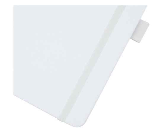 Блокнот А5 Honua из переработанных материалов, 10776301, Цвет: белый, изображение 6