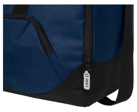 Спортивная сумка Retrend из переработанного ПЭТ, 12053455, Цвет: темно-синий, изображение 4