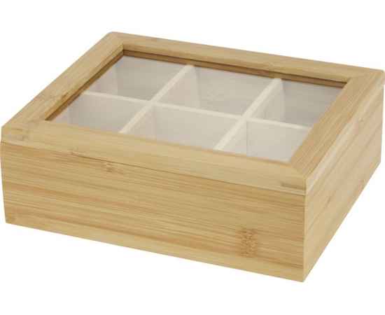 Бамбуковая коробка для чая Ocre, 11320806, изображение 3