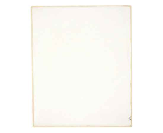 Плед Marigold из вторичного ПЭТ, 11319202, Цвет: белый,бежевый, изображение 3