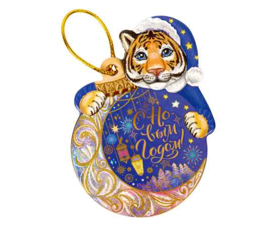 Новогоднее украшение Тигр на удачу, 86919, изображение 5