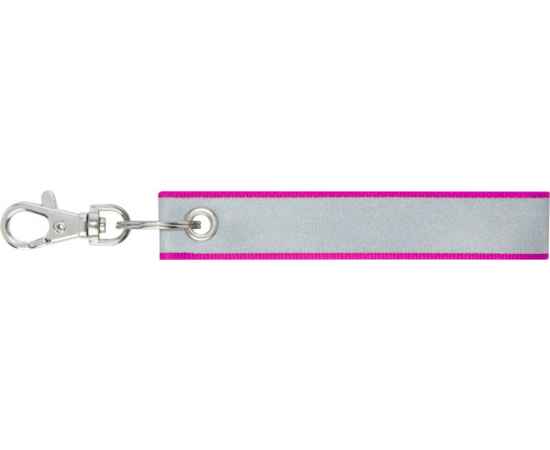 Брелок Holger светоотражающий, 12201143, Цвет: неоновый розовый, изображение 2