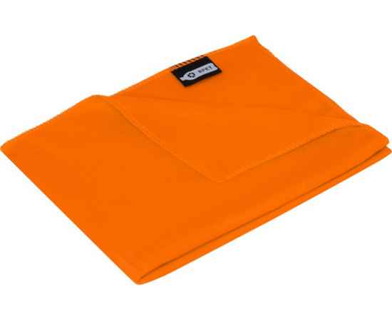 Охлаждающее полотенце Raquel из переработанного ПЭТ в мешочке, 12500131, Цвет: оранжевый, изображение 3