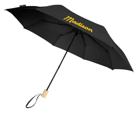 Зонт складной Birgit, 10914590, Цвет: черный, изображение 7