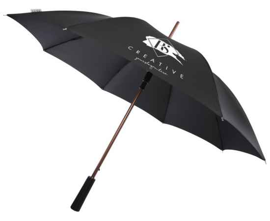 Зонт-трость Pasadena, 10941240, Цвет: черный,золотистый, изображение 5