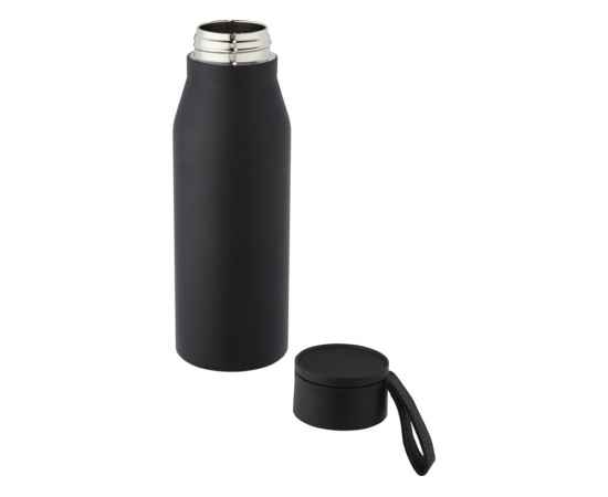 Термобутылка Ljungan с медной вакуумной изоляцией, 10066890, Цвет: черный, Объем: 500, изображение 4