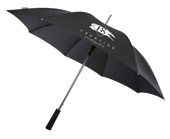 Зонт-трость Pasadena, 10941281, Цвет: черный,серебристый, изображение 5