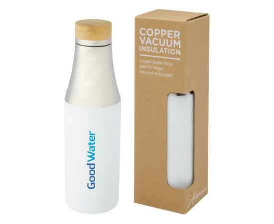 Термобутылка Hulan с вакуумной изоляцией, 10066701, Цвет: серебристый,белый, Объем: 540, изображение 6
