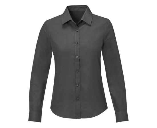 Рубашка Pollux женская с длинным рукавом, XS, 3817982XS, Цвет: серый стальной, Размер: XS, изображение 4
