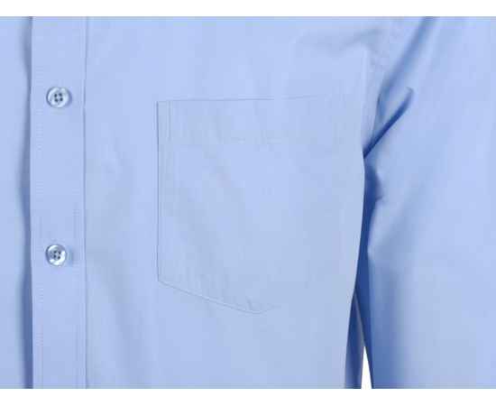 Рубашка Houston мужская с длинным рукавом, S, 38178C40S, Цвет: голубой, Размер: S, изображение 4