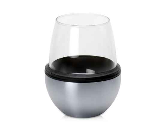Тумблер для вина WINE KUZIE, 842039, Цвет: серебристый, Объем: 443, изображение 3