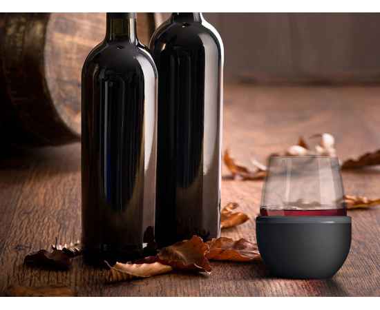 Тумблер для вина WINE KUZIE, 842038, Цвет: черный, Объем: 443, изображение 10
