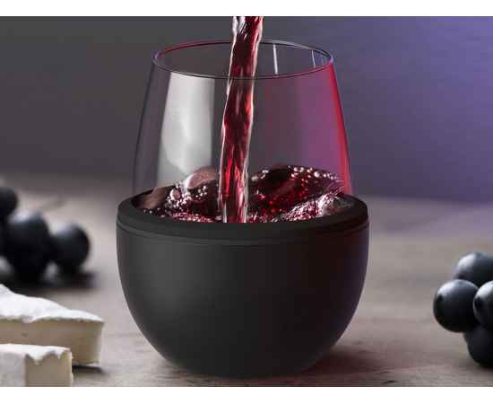 Тумблер для вина WINE KUZIE, 842038, Цвет: черный, Объем: 443, изображение 9