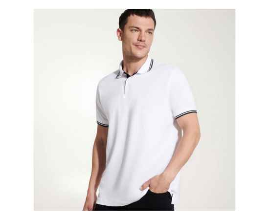 Рубашка поло Montreal мужская, S, 66290155S, Цвет: белый, Размер: S, изображение 5