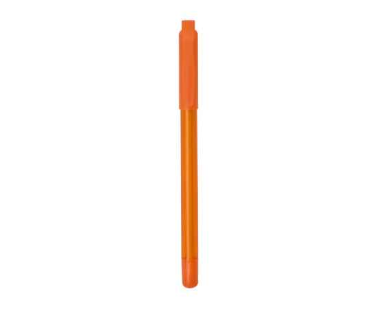 Ручка шариковая пластиковая Delta из переработанных контейнеров, 18850.13, Цвет: оранжевый, изображение 3