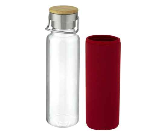 Стеклянная бутылка Thor с неопреновым чехлом, 10069621, Цвет: красный, Объем: 660, изображение 3
