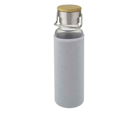 Стеклянная бутылка Thor с неопреновым чехлом, 10069682, Цвет: серый, Объем: 660, изображение 4