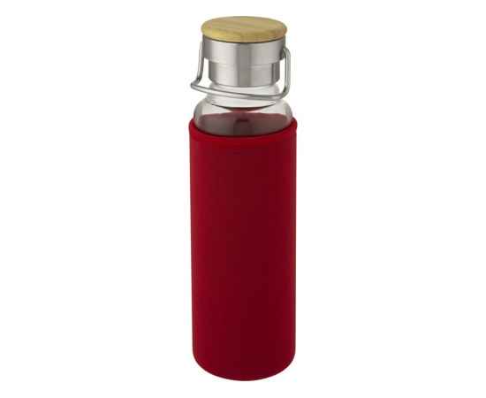 Стеклянная бутылка Thor с неопреновым чехлом, 10069621, Цвет: красный, Объем: 660, изображение 4