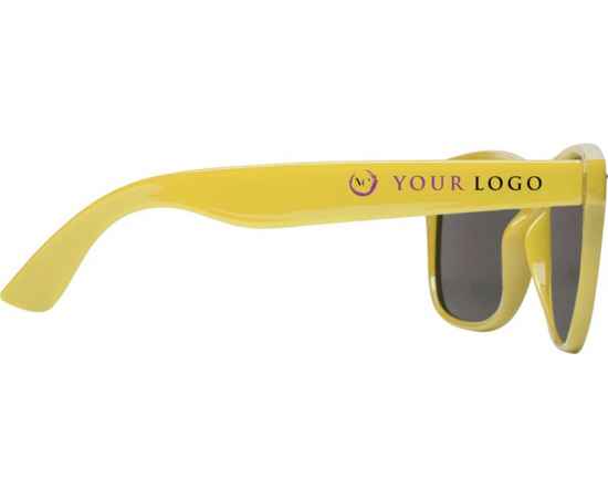 Солнцезащитные очки Sun Ray из переработанного PET-пластика, 12700411, Цвет: желтый, изображение 4