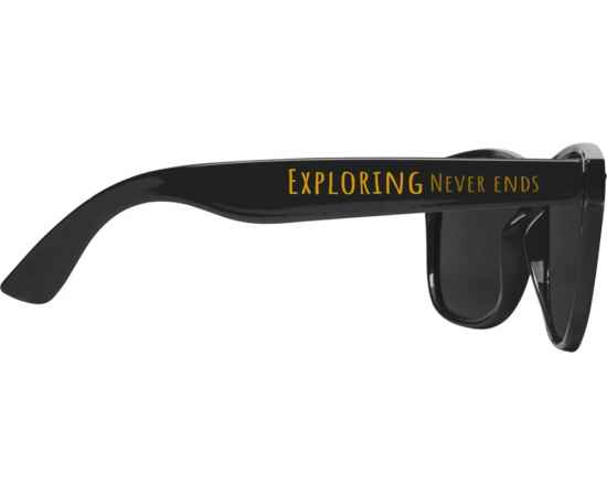 Солнцезащитные очки Sun Ray из переработанного PET-пластика, 12700490, Цвет: черный, изображение 4