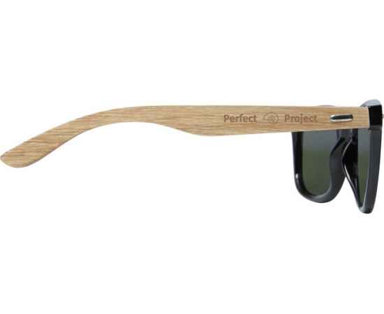 Солнцезащитные очки Hiru в оправе из переработанного PET-пластика и дерева, 12700271, изображение 6