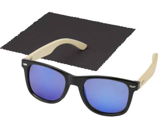 Солнцезащитные очки Taiyō в оправе из переработанного PET-пластика и бамбука, 12700171, изображение 3