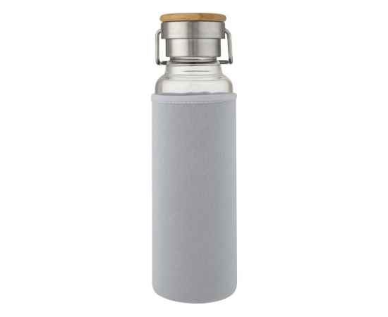 Стеклянная бутылка Thor с неопреновым чехлом, 10069682, Цвет: серый, Объем: 660, изображение 2
