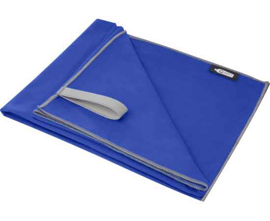 Сверхлегкое быстросохнущее полотенце Pieter из переработанного РЕТ-пластика, 12701252, Цвет: синий, изображение 4
