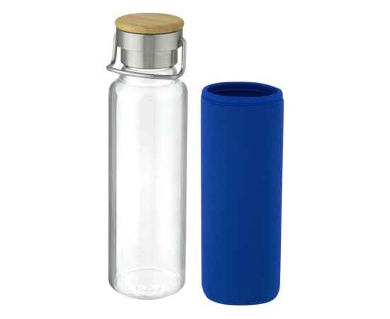 Стеклянная бутылка Thor с неопреновым чехлом, 10069652, Цвет: синий, Объем: 660, изображение 3