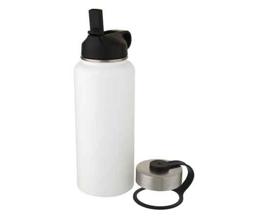 Бутылка спортивная Supra с вакуумной изоляцией и 2 крышками, 10068201, Цвет: белый, Объем: 1000, изображение 3