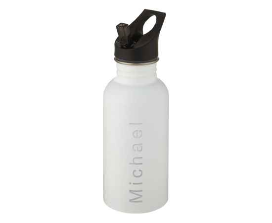 Бутылка спортивная из стали Lexi, 500 мл, 10069501, Цвет: белый, Объем: 500, изображение 5