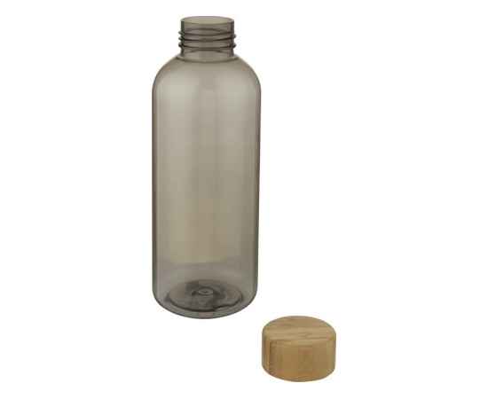 Бутылка спортивная Ziggs из переработанного пластика, 10067984, Цвет: угольный, Объем: 650, изображение 3