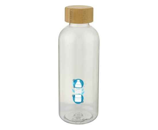 Бутылка спортивная Ziggs из переработанного пластика, 10067901, Цвет: прозрачный, Объем: 650, изображение 5