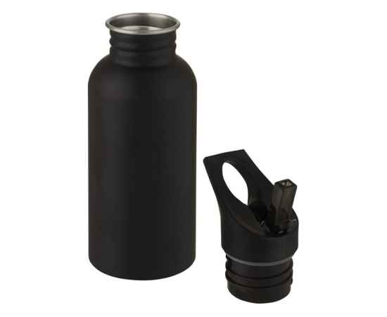 Бутылка спортивная из стали Lexi, 500 мл, 10069590, Цвет: черный, Объем: 500, изображение 3