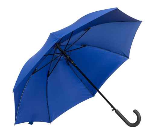 Зонт-трость Reviver  с куполом из переработанного пластика, 906602, Цвет: синий, изображение 2