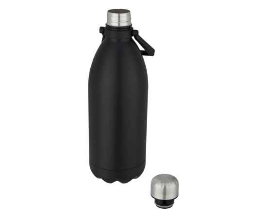Бутылка Cove из нержавеющей стали с вакуумной изоляцией 1,5 л, 10071090, Цвет: черный, Объем: 1500, изображение 3