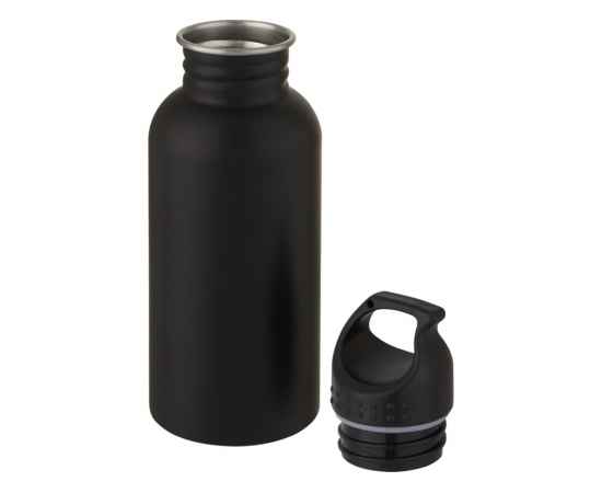Бутылка спортивная из стали Luca, 500 мл, 10069990, Цвет: черный, Объем: 500, изображение 3