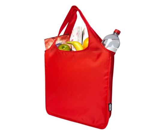 Эко-сумка Ash из переработанного PET-материала, 12061421, Цвет: красный, изображение 4