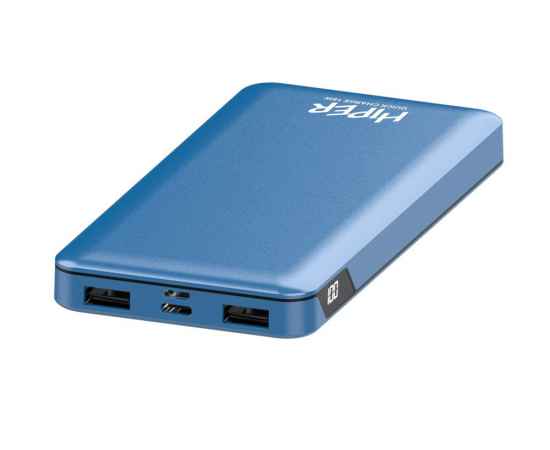 521022 Портативный внешний аккумулятор MFX, 10000 mAh, Цвет: синий, изображение 3