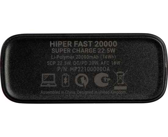 521015 Портативный внешний аккумулятор FAST, 20000 mAh, Цвет: черный, изображение 6