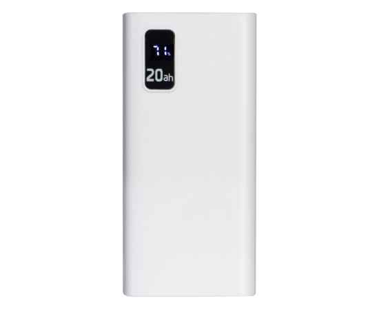 521014 Портативный внешний аккумулятор FAST, 20000 mAh, Цвет: белый, изображение 2
