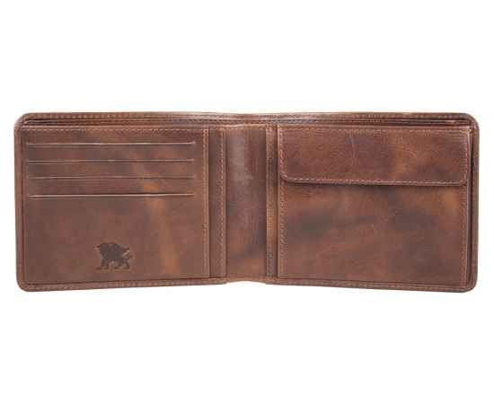 Бумажник Don Luca, 191945602, Цвет: коричневый, изображение 4