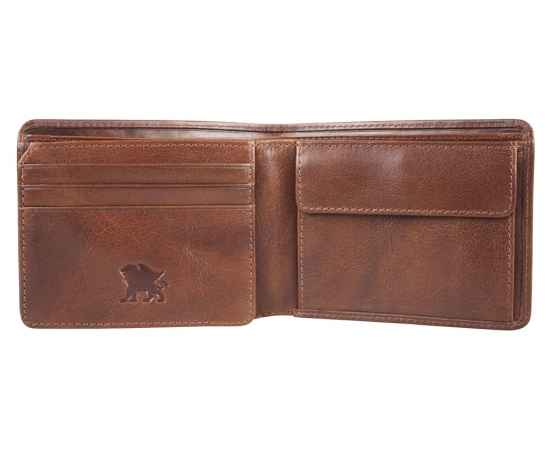 Бумажник Don Luca, 191945202, Цвет: коричневый, изображение 4